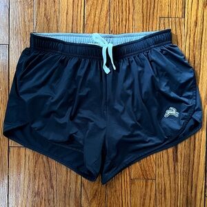 Tracksmith Twilight Split Shorts Black